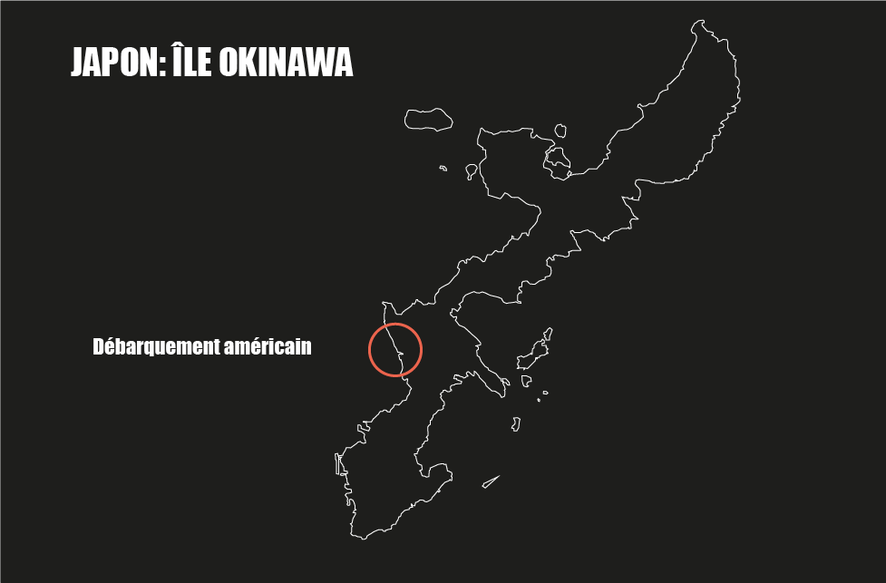 Carte d'Okinawa