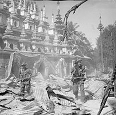 Soldats dans la jungle